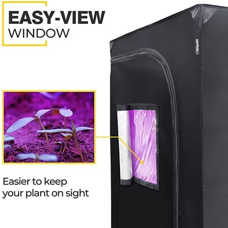Ipower Mylar Hydroponic Grow Tent for Indoor Seedling Plant Growing GLTENTXS3